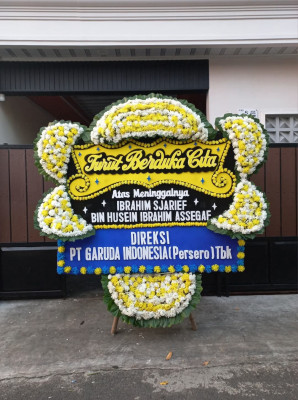 Papan Bunga Duka di Pagaran
